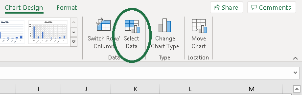 Select Data toolbar button